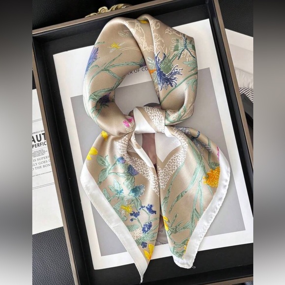 Anthropologie Accessories - Elegant Floral Scarf S3